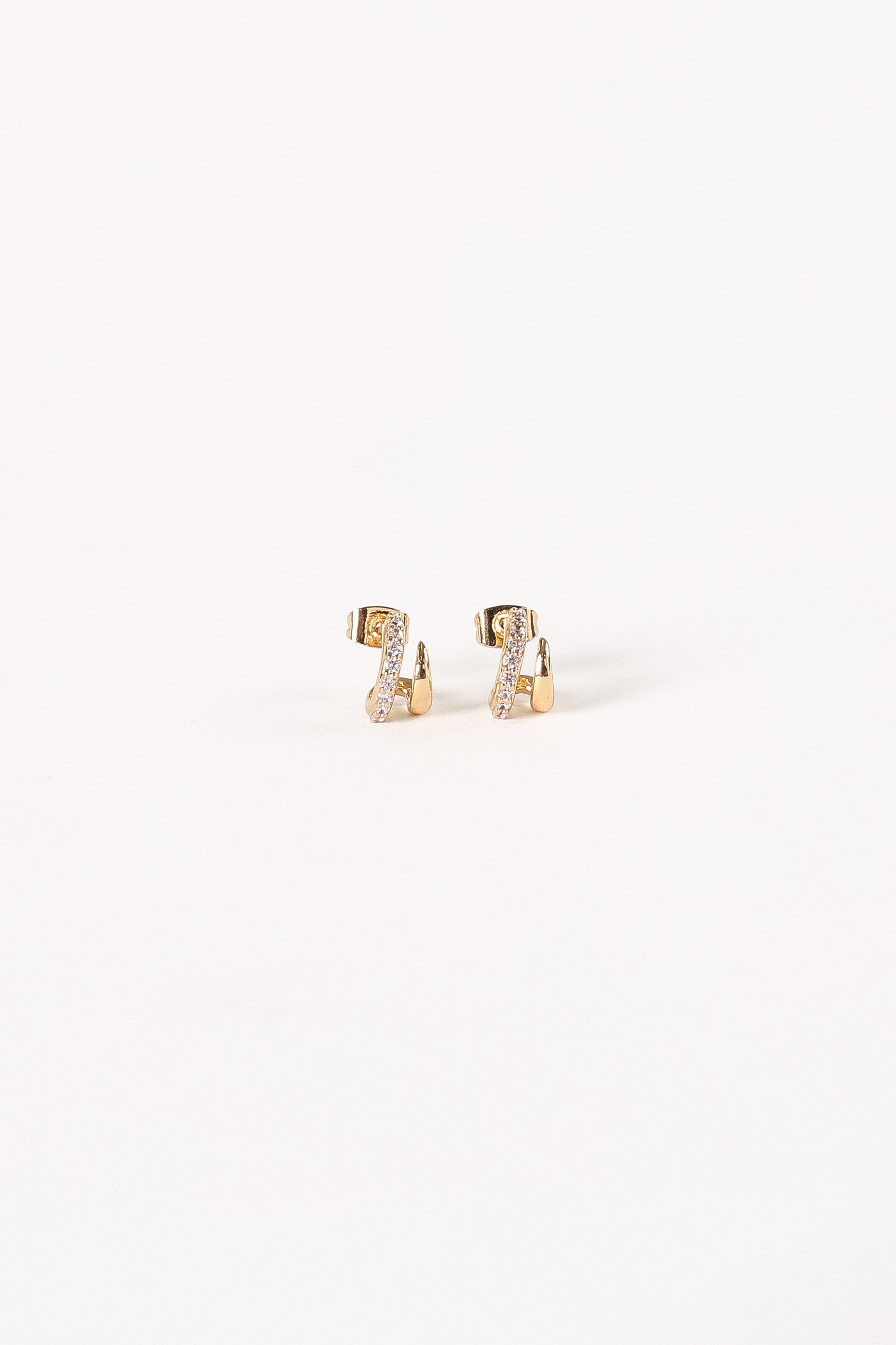 Petal and Pup USA ACCESSORIES Jordyn Earrings - Gold One Size