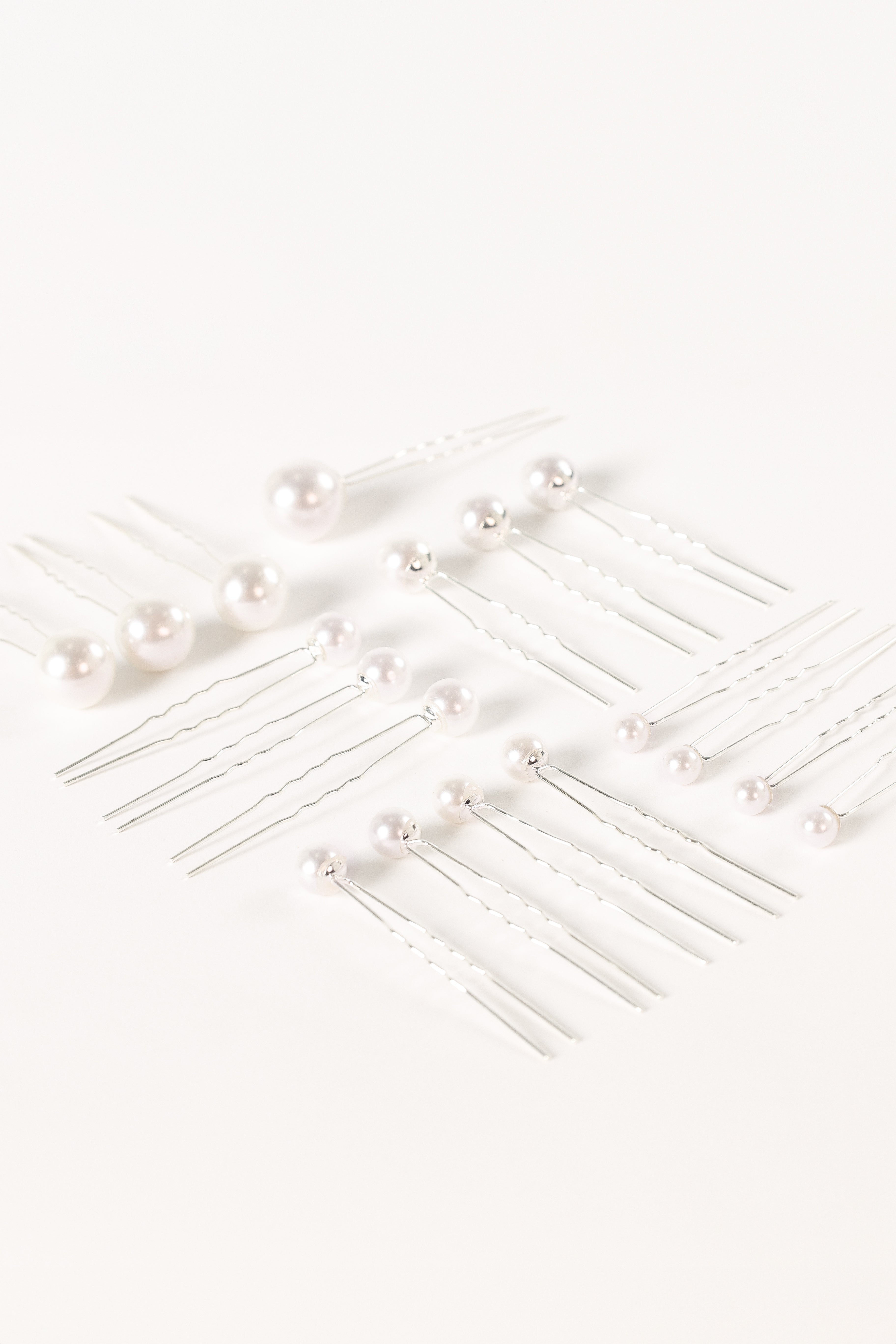 Petal and Pup USA ACCESSORIES Laina Hair Pins - Pearl One Size