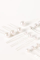 Petal and Pup USA ACCESSORIES Laina Hair Pins - Pearl One Size