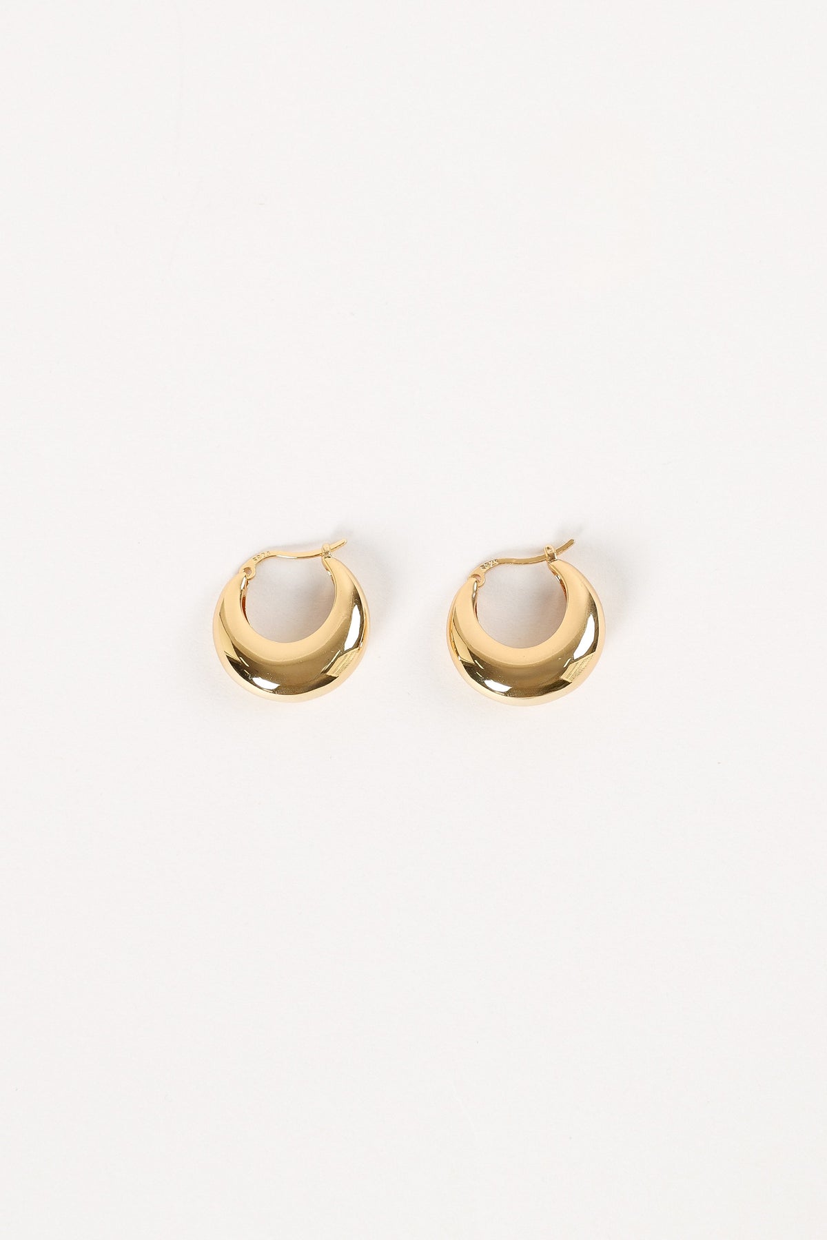Petal and Pup USA ACCESSORIES Lainey Hoop Earrings - Gold One Size