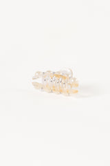 Petal and Pup USA ACCESSORIES Lile Pearl Hair Clip - White One Size