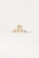 Petal and Pup USA ACCESSORIES Lile Pearl Hair Clip - White One Size