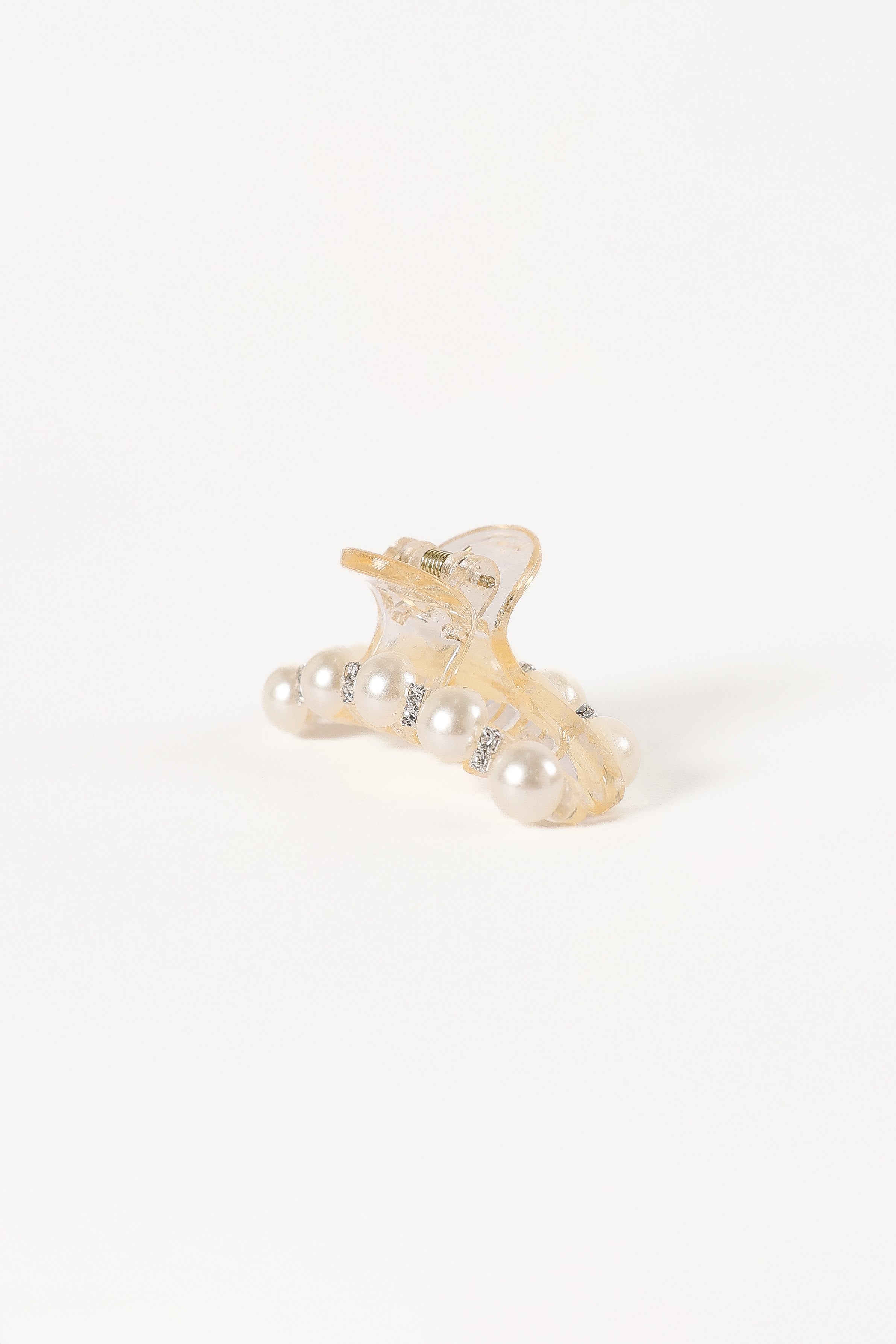 Petal and Pup USA ACCESSORIES Lile Pearl Hair Clip - White One Size