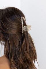 Petal and Pup USA ACCESSORIES Linnea Hairclip - Pearl Beige One Size