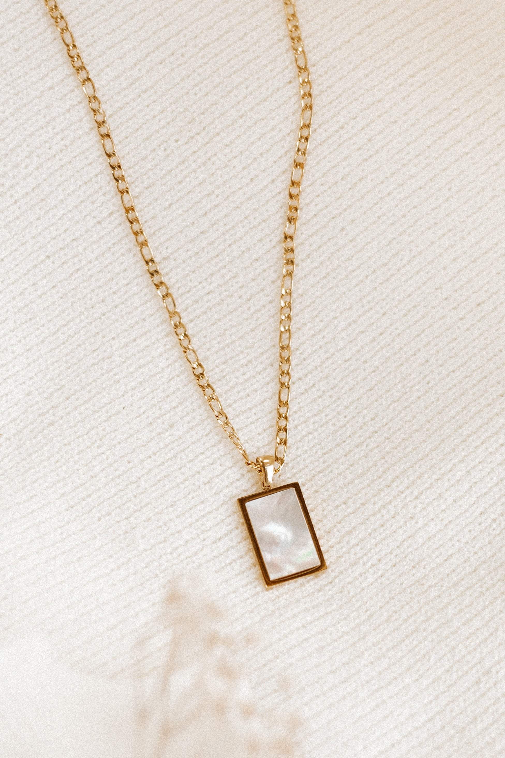 Petal and Pup USA ACCESSORIES Maraya Necklace - Gold One Size