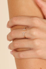 Petal and Pup USA ACCESSORIES Mila Embellished Ring - Gold One Size