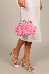 Petal and Pup USA ACCESSORIES Mon Amour Floral Clutch - Pink One Size