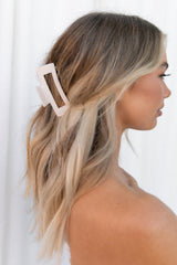 Petal and Pup USA ACCESSORIES Nicole Hairclip - White One Size