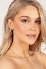 Petal and Pup USA ACCESSORIES Raphael Hoop Earrings - Gold One Size