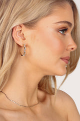 Petal and Pup USA ACCESSORIES Raphael Hoop Earrings - Gold One Size