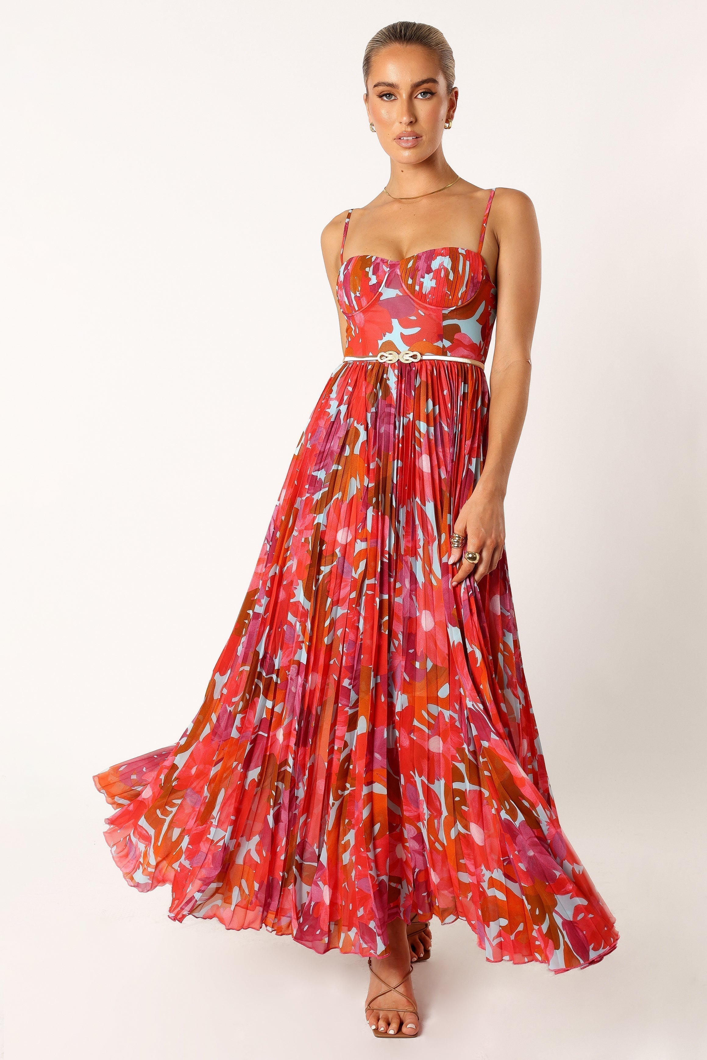 Petal and Pup USA ACCESSORIES Scarlette Statement Belt - Gold