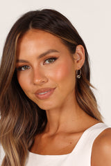 Petal and Pup USA ACCESSORIES Sydney Delicate Hoop Earrings - Gold One Size