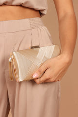 Petal and Pup USA ACCESSORIES Viva Clutch - Gold One Size