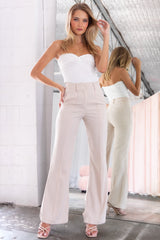 Petal and Pup USA BOTTOMS Burland Pant - Beige