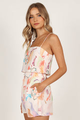 Petal and Pup USA BOTTOMS Carey High Waisted Shorts - Multi