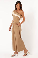 Petal and Pup USA BOTTOMS Everly Pants - Tan