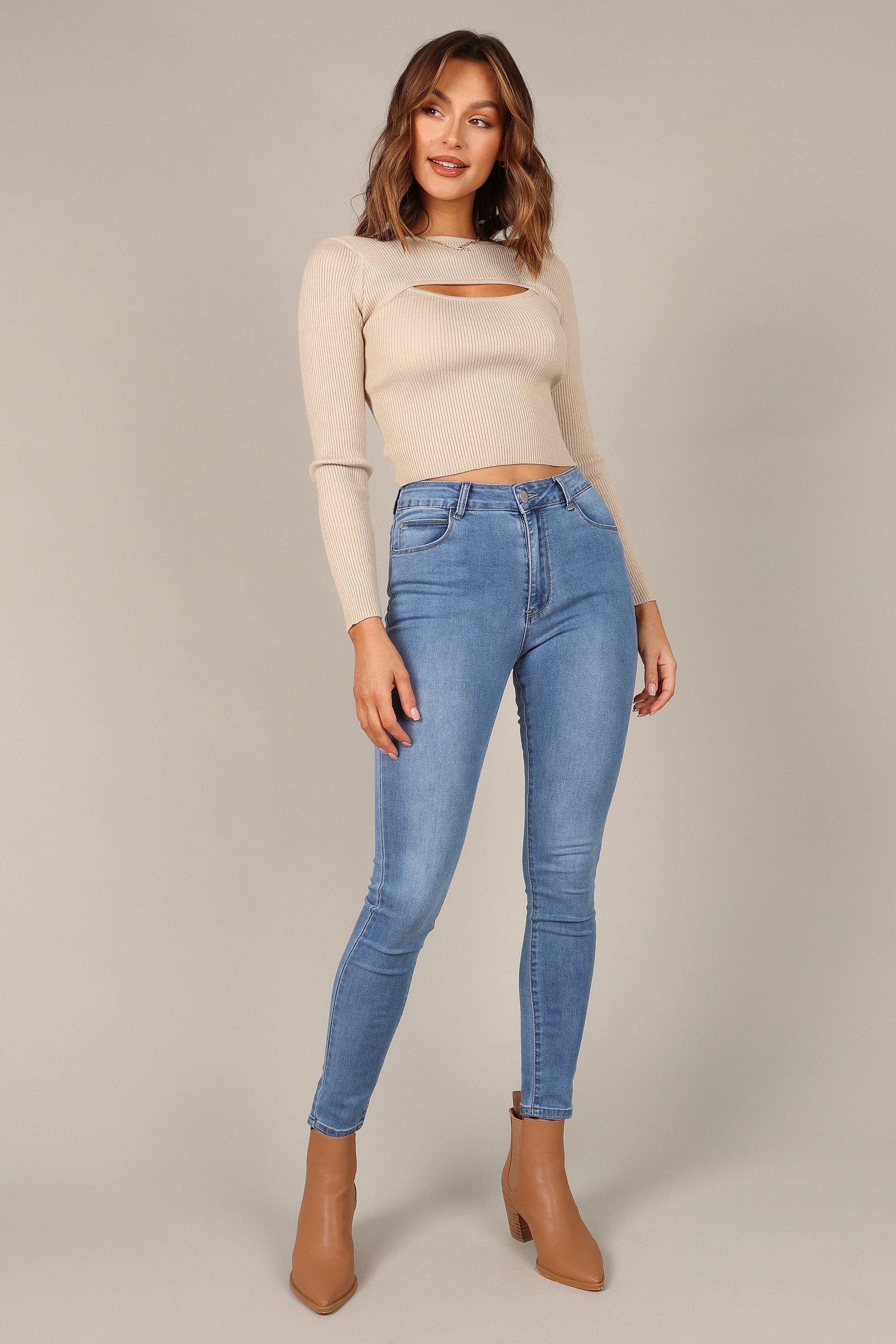 Petal and Pup USA BOTTOMS Jenny Jeans - Light Blue Wash