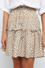 BOTTOMS ***Luda Skirt - Beige