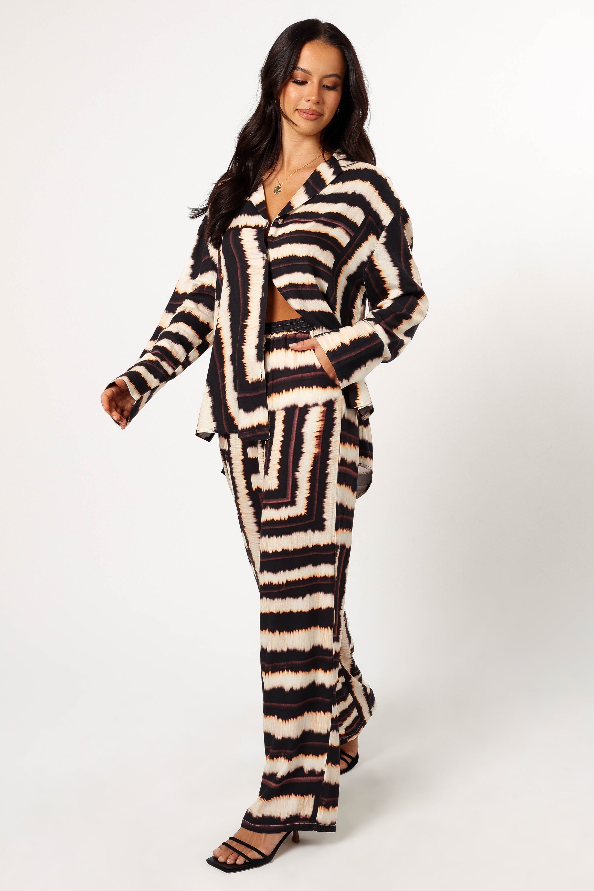 Petal and Pup USA BOTTOMS Montara Pant - Noria Print