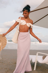 Petal and Pup USA BOTTOMS Nelle Midi Skirt - Lilac