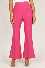 Petal and Pup USA BOTTOMS Rutherford Flared Ponte Pant - Fuchsia