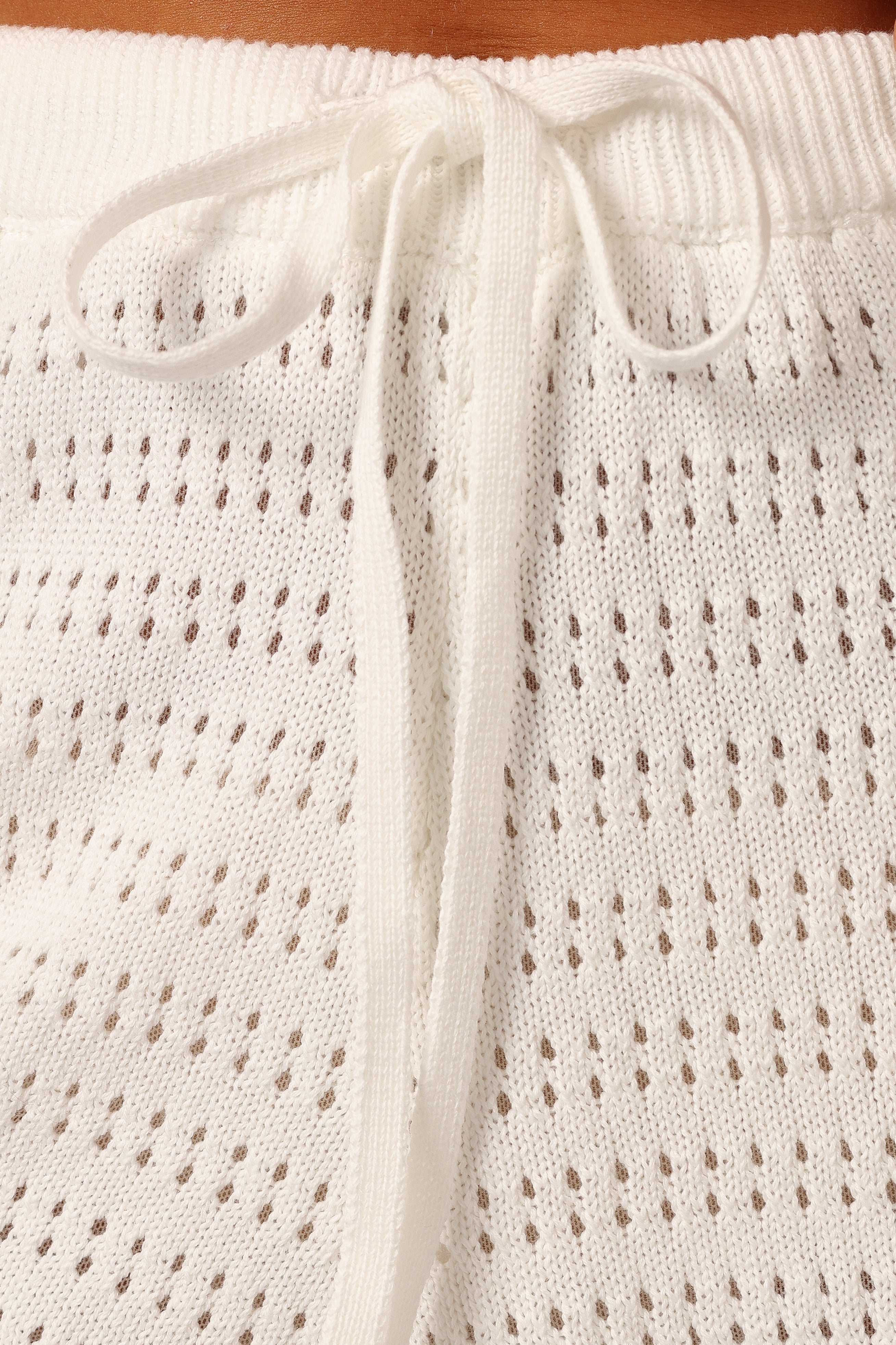 Petal and Pup USA BOTTOMS Ryleigh Knit Short - White