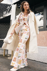 Petal and Pup USA BOTTOMS Shay Pant - White Multi