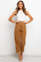 Petal and Pup USA BOTTOMS Talaren Pant - Tan