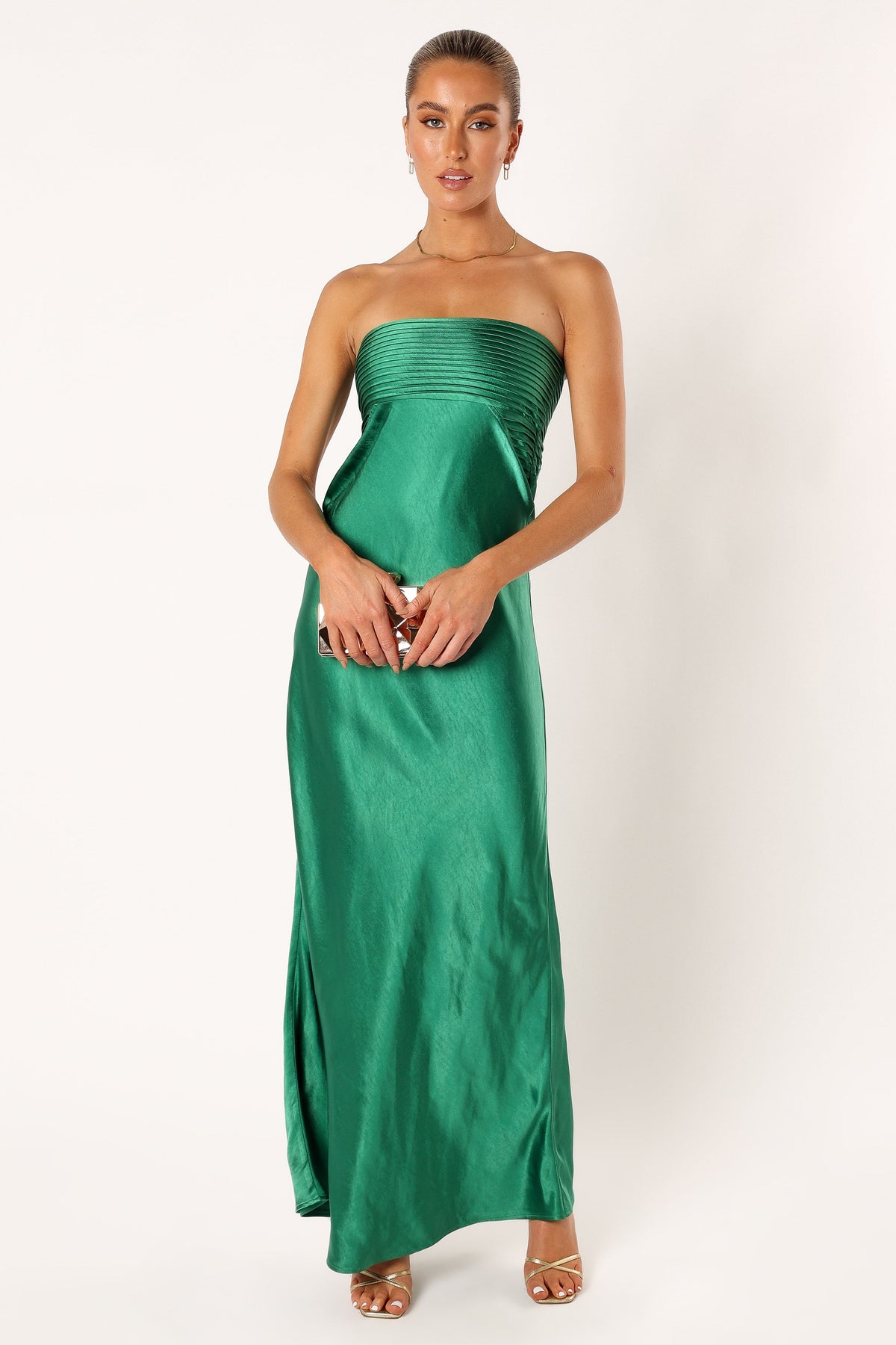 Petal and Pup USA DRESSES Adina Maxi Dress - Emerald