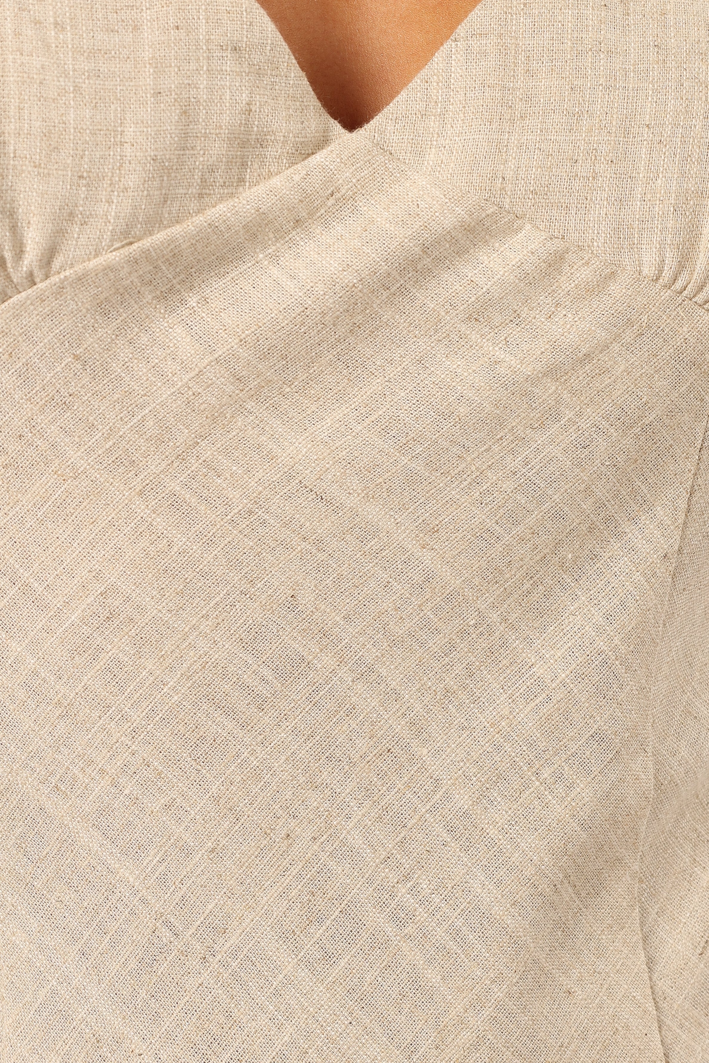 Petal and Pup USA DRESSES Adren Midi Dress - Oatmeal