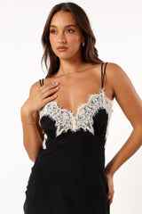 Petal and Pup USA DRESSES Alita Midi Dress - Black