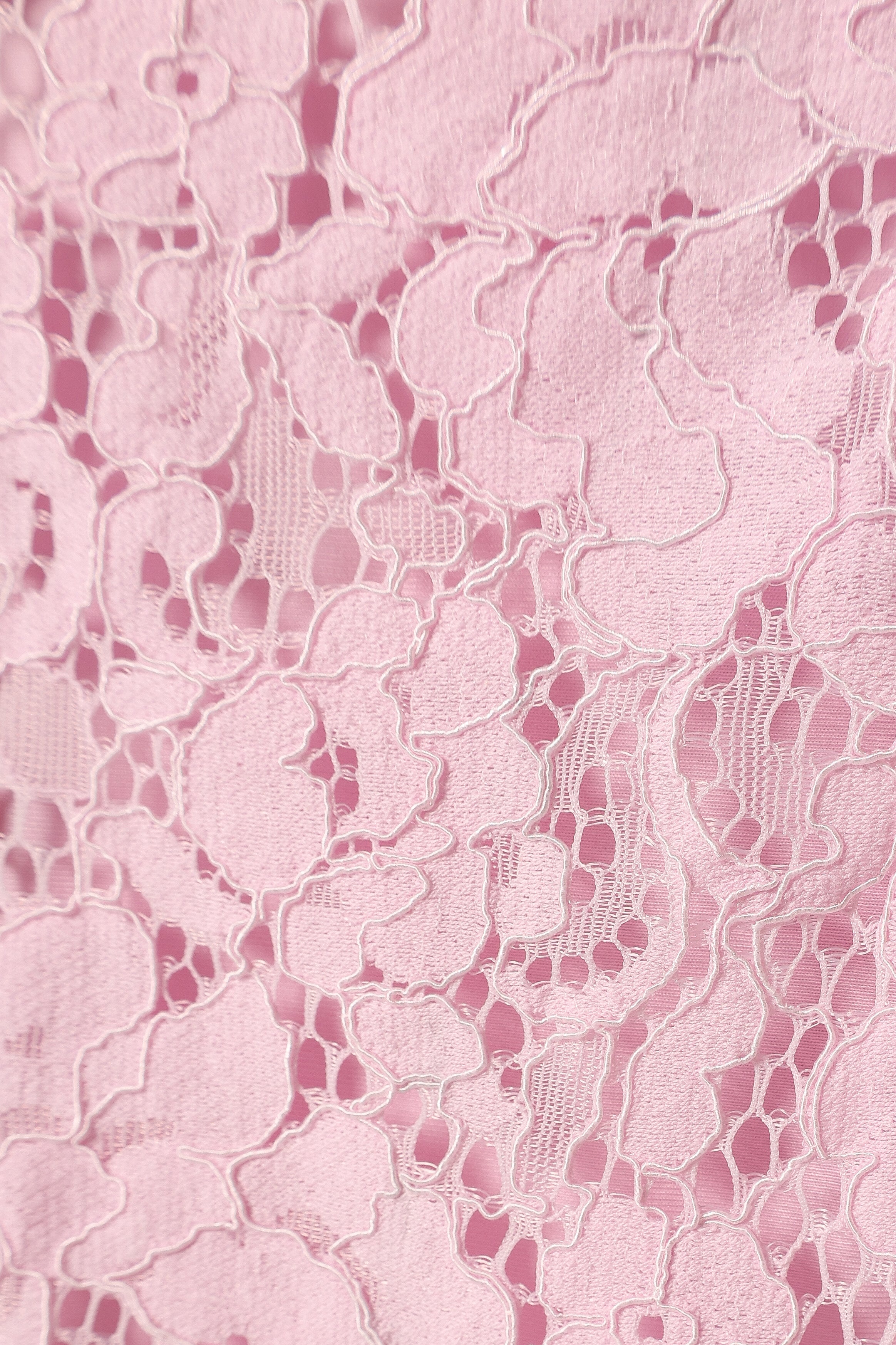 Petal and Pup USA DRESSES Allegra Lace Midi Dress - Pink