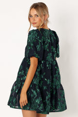 Petal and Pup USA DRESSES Arwen Mini Dress - Navy