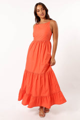 Petal and Pup USA DRESSES Blakely Maxi Dress - Orange
