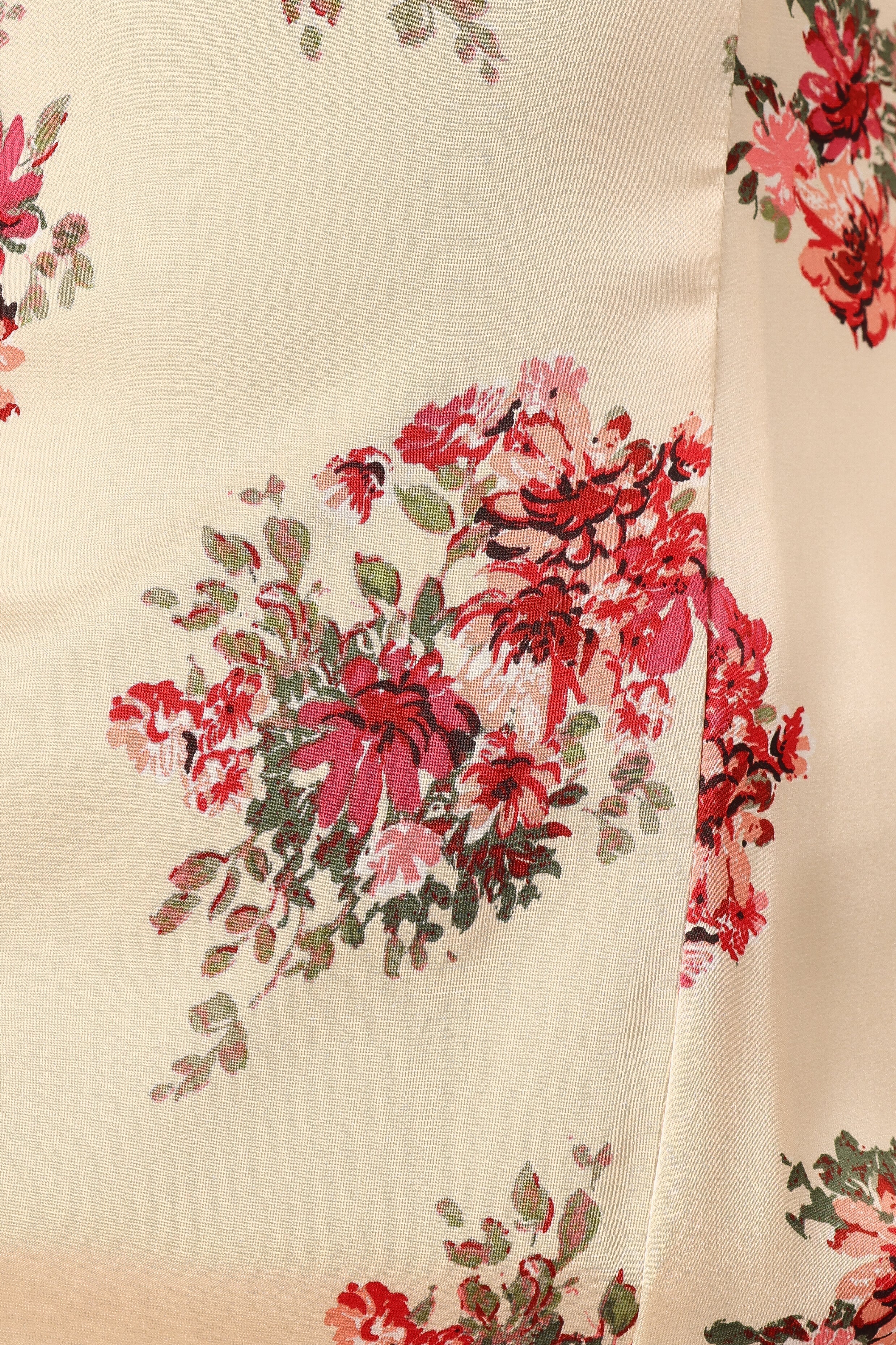 Petal and Pup USA DRESSES Cinta Midi Dress - Cream Floral