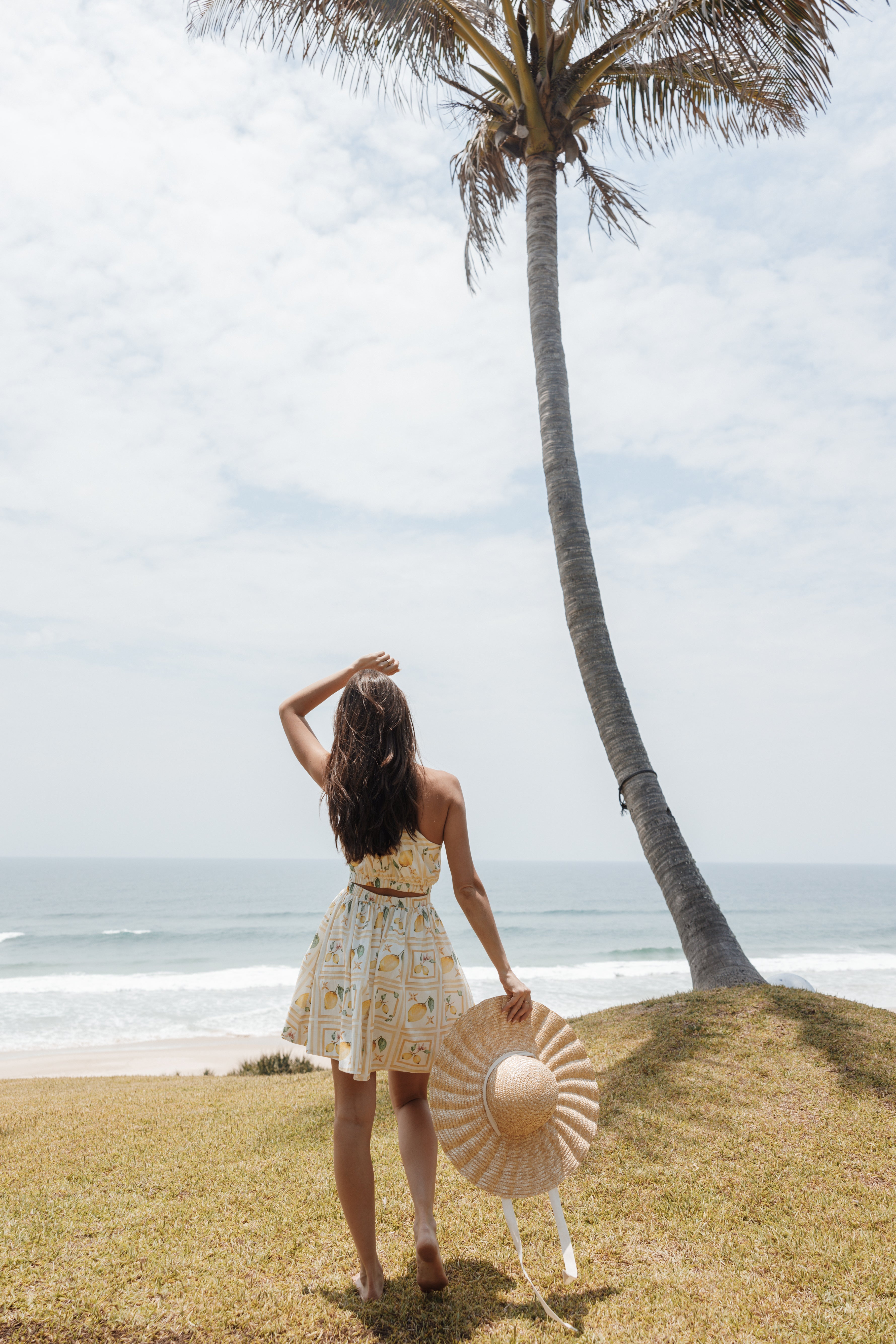 Petal and Pup USA DRESSES Cintrico One Shoulder Mini Dress - Lemon