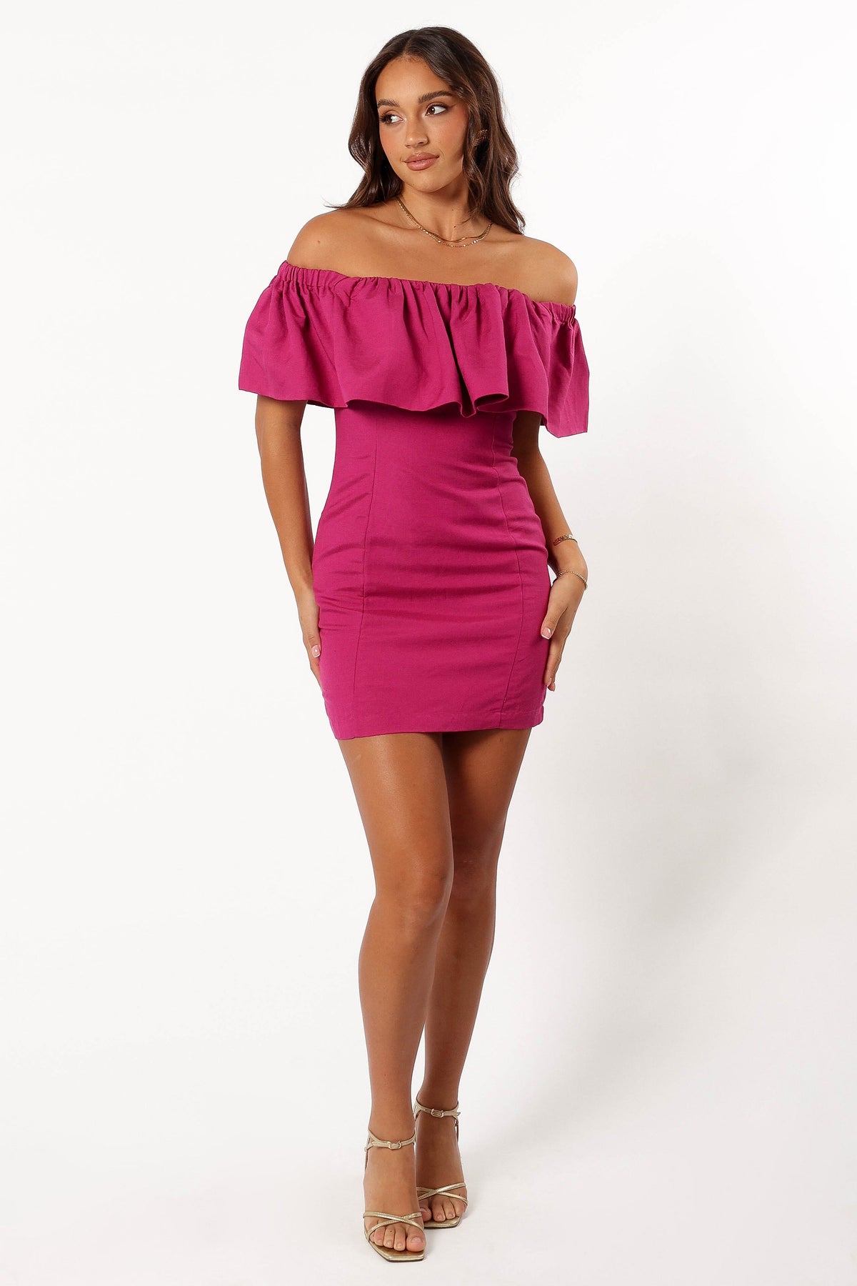 Petal and Pup USA DRESSES Dora Mini Dress - Berry