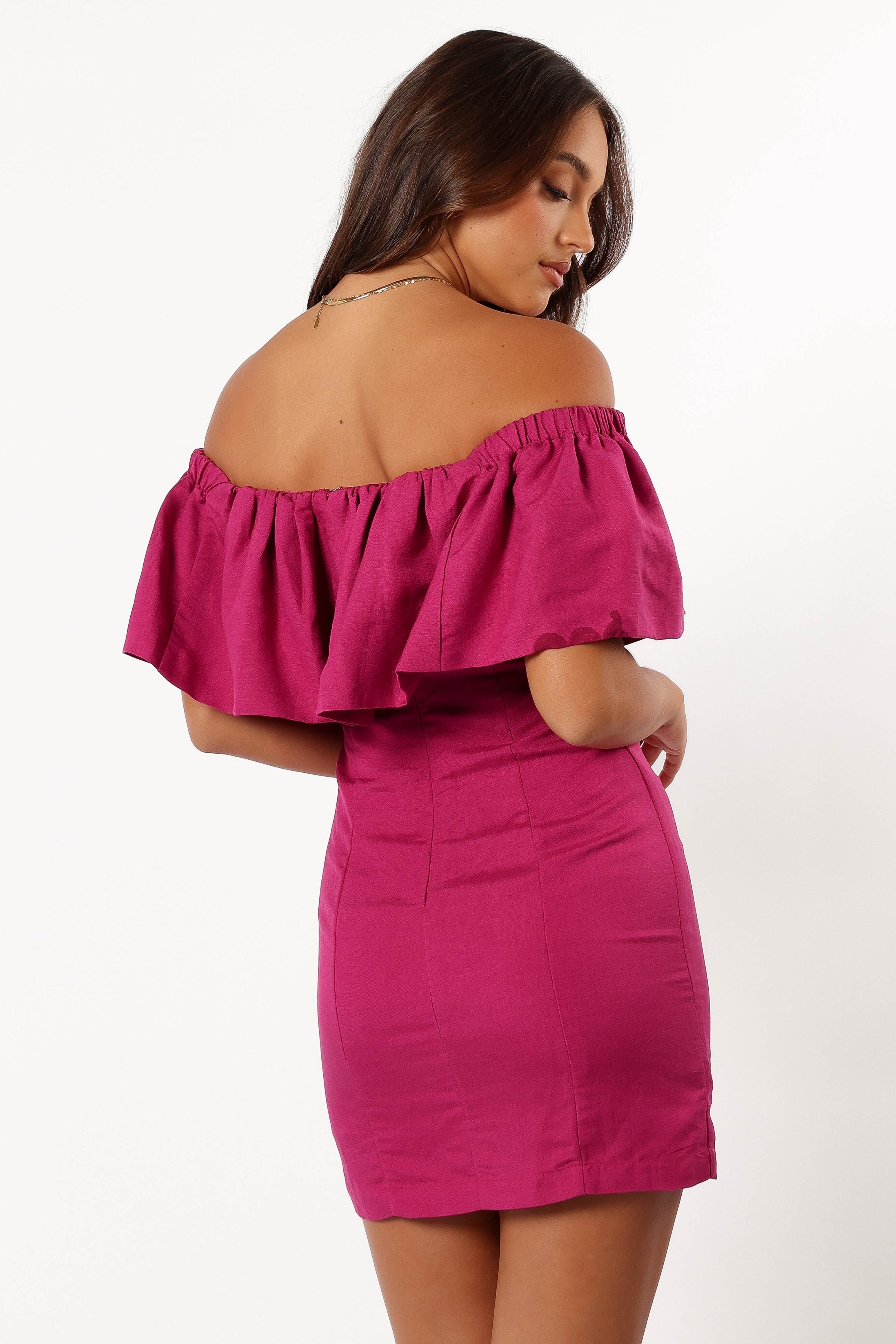 Petal and Pup USA DRESSES Dora Mini Dress - Berry