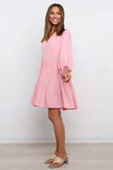 DRESSES ***Drayco Dress - Pink (DESCRIPTION)