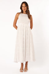 Petal and Pup USA DRESSES Ema Maxi Dress - White