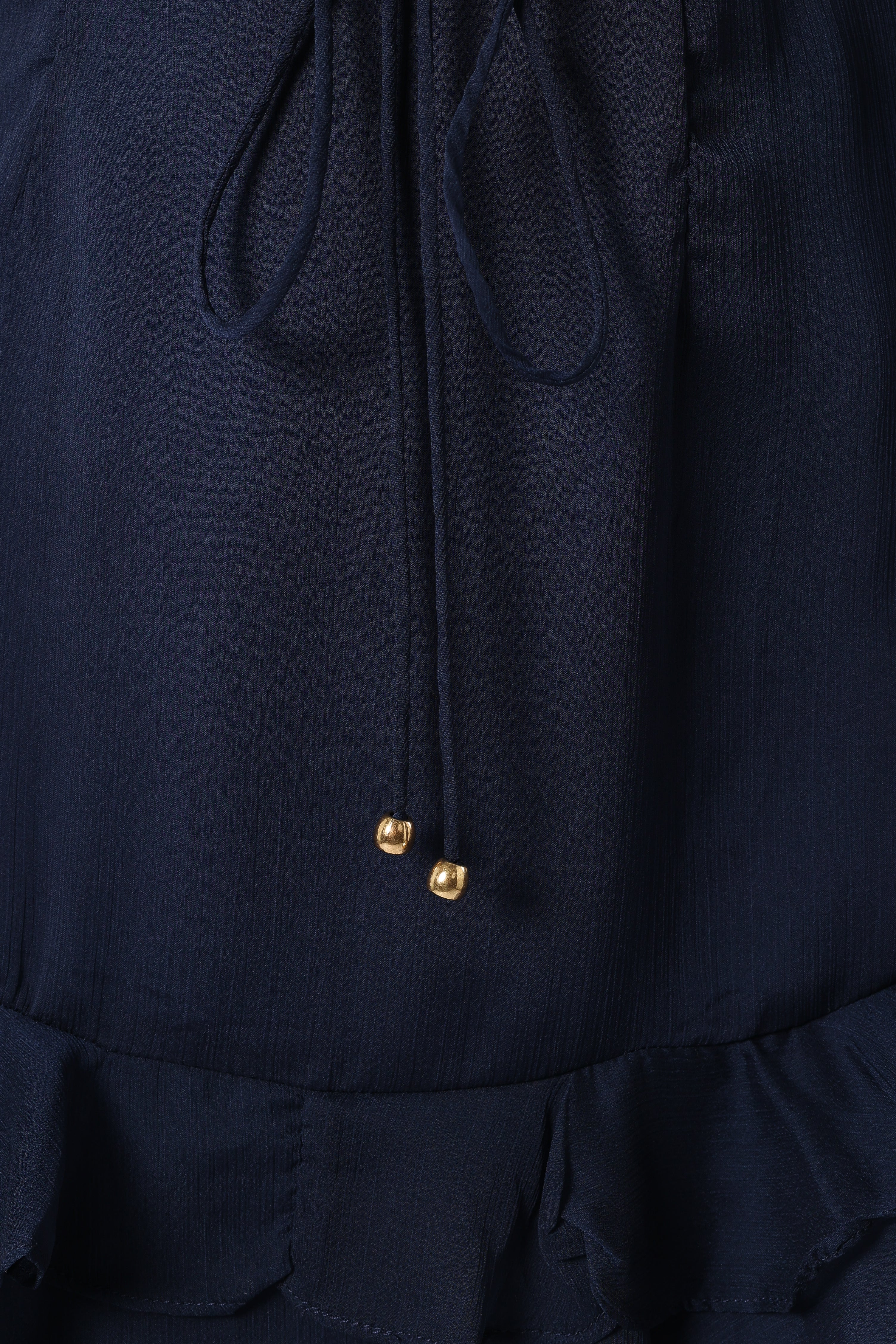 DRESSES @Felix Long Sleeve Mini Dress - Navy