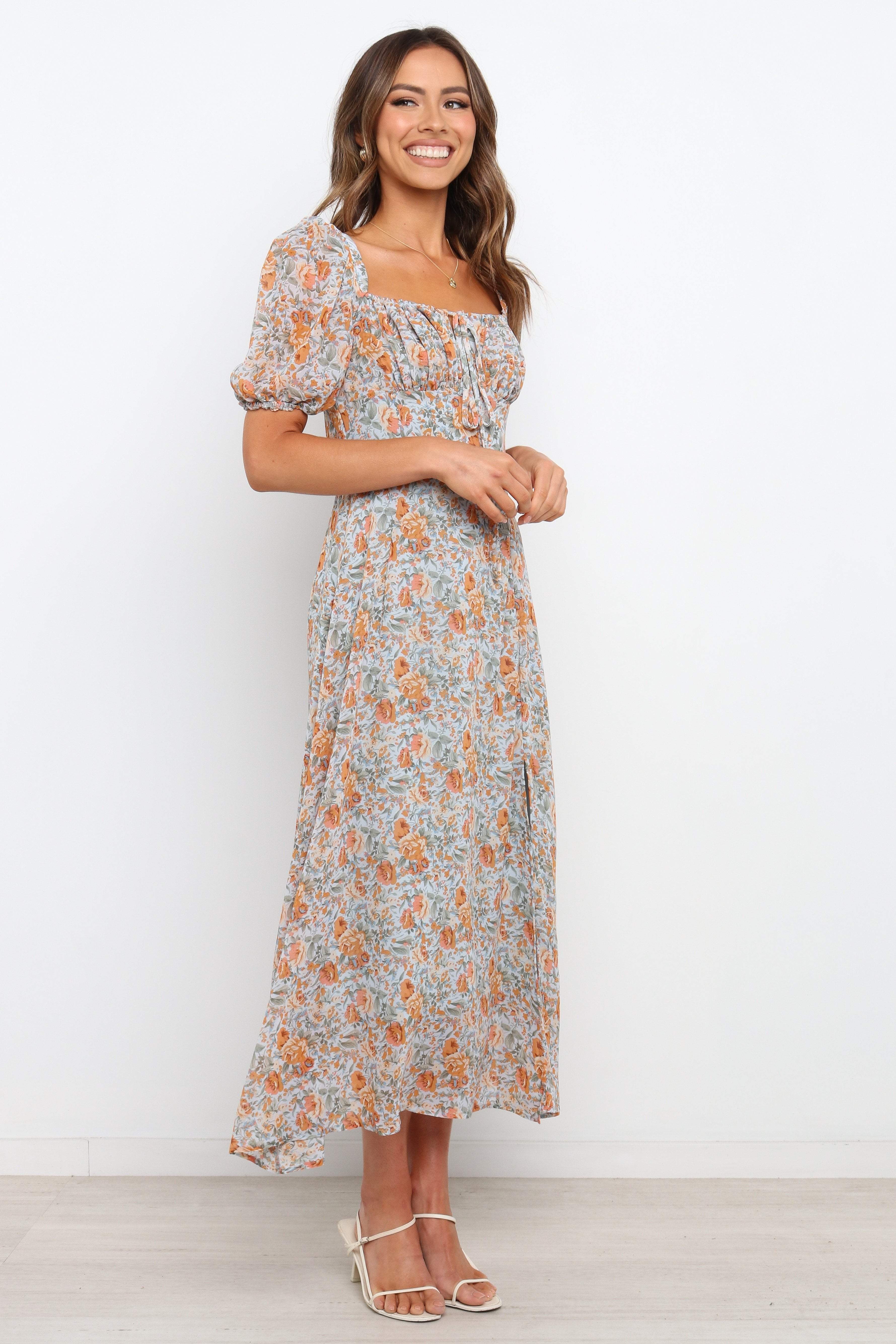 Petal and Pup USA DRESSES Gelasius Dress - Blue