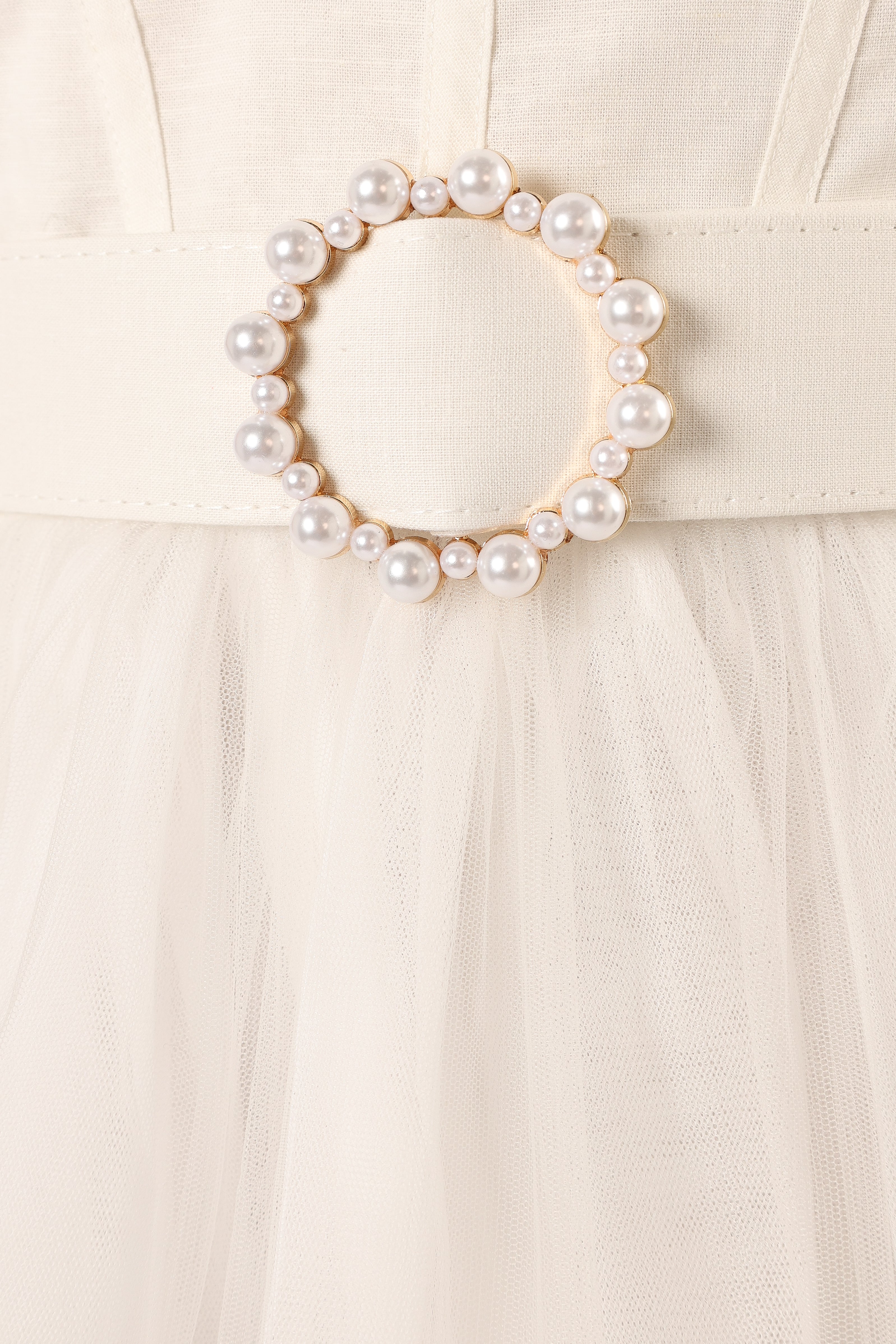 Petal and Pup USA DRESSES Glebe Mini Dress - White