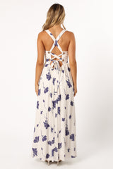 Petal and Pup USA DRESSES Hazel Maxi Dress - Navy Floral