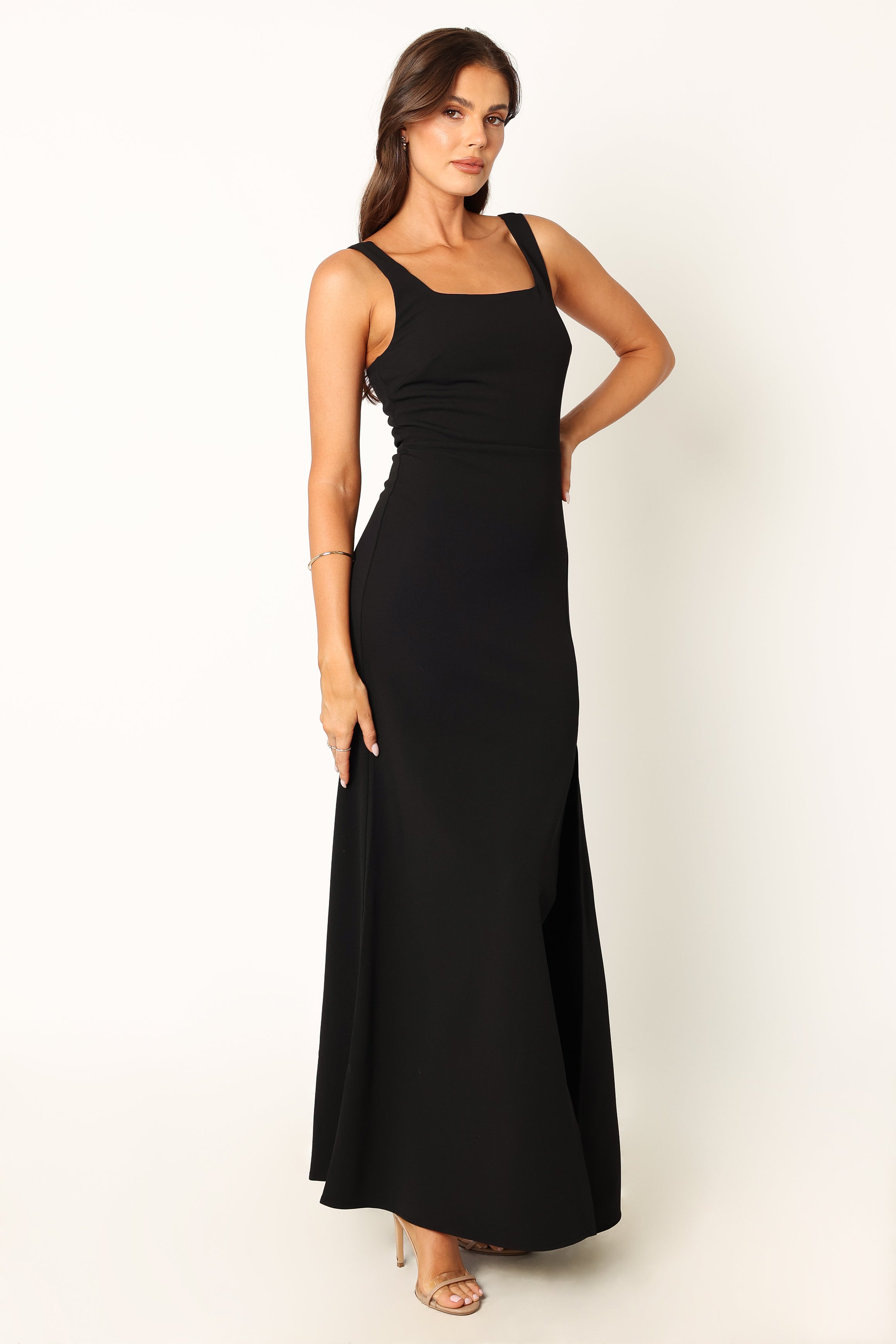 Petal and Pup USA DRESSES Hyatt Maxi Dress - Black