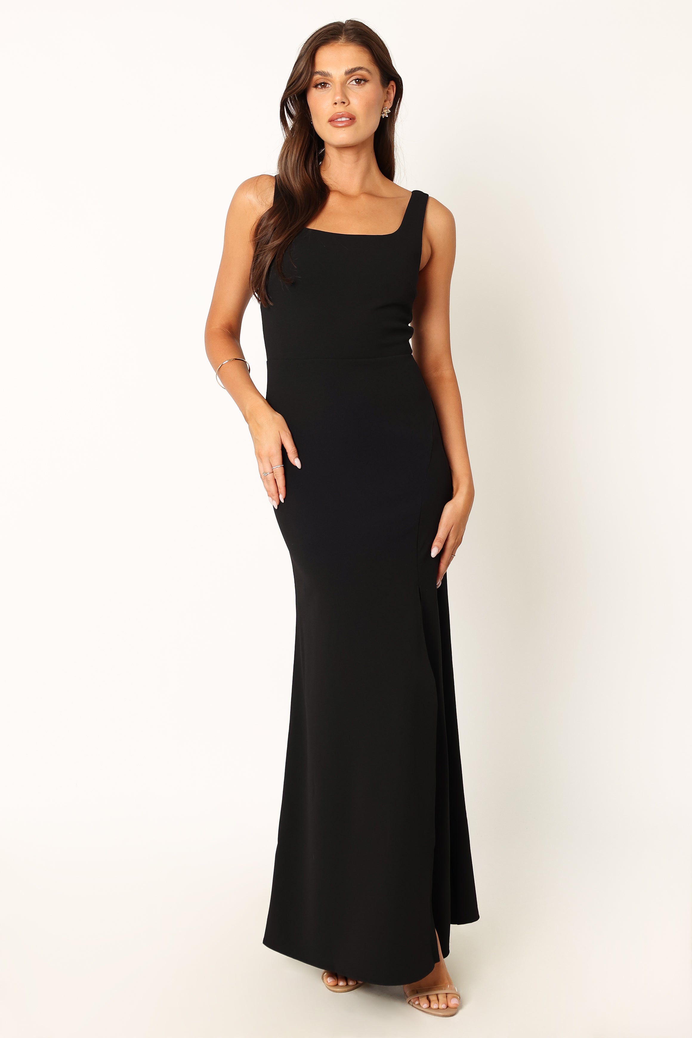 Petal and Pup USA DRESSES Hyatt Maxi Dress - Black