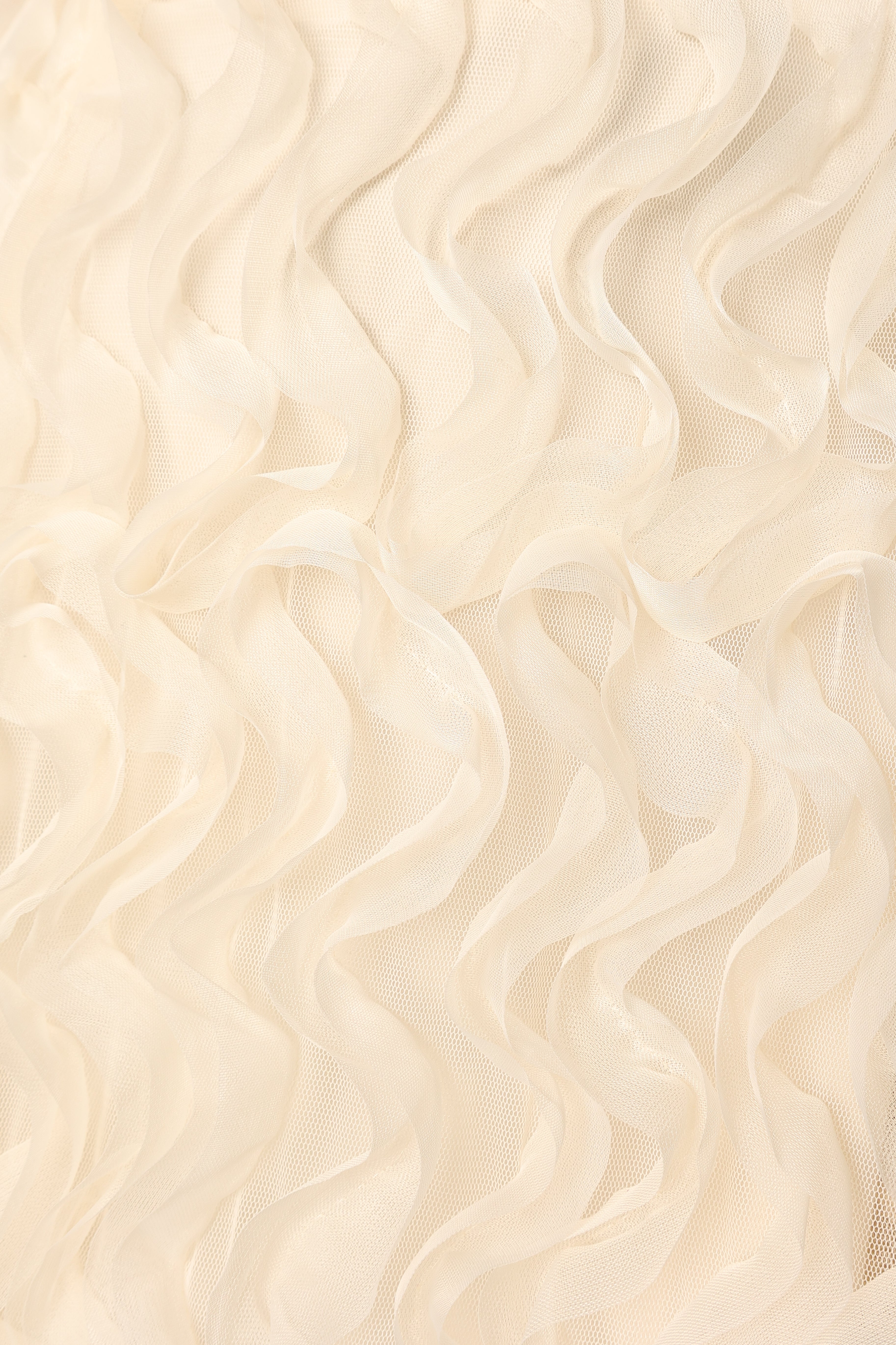 Petal and Pup USA DRESSES Kade Textured Midi Dress - White