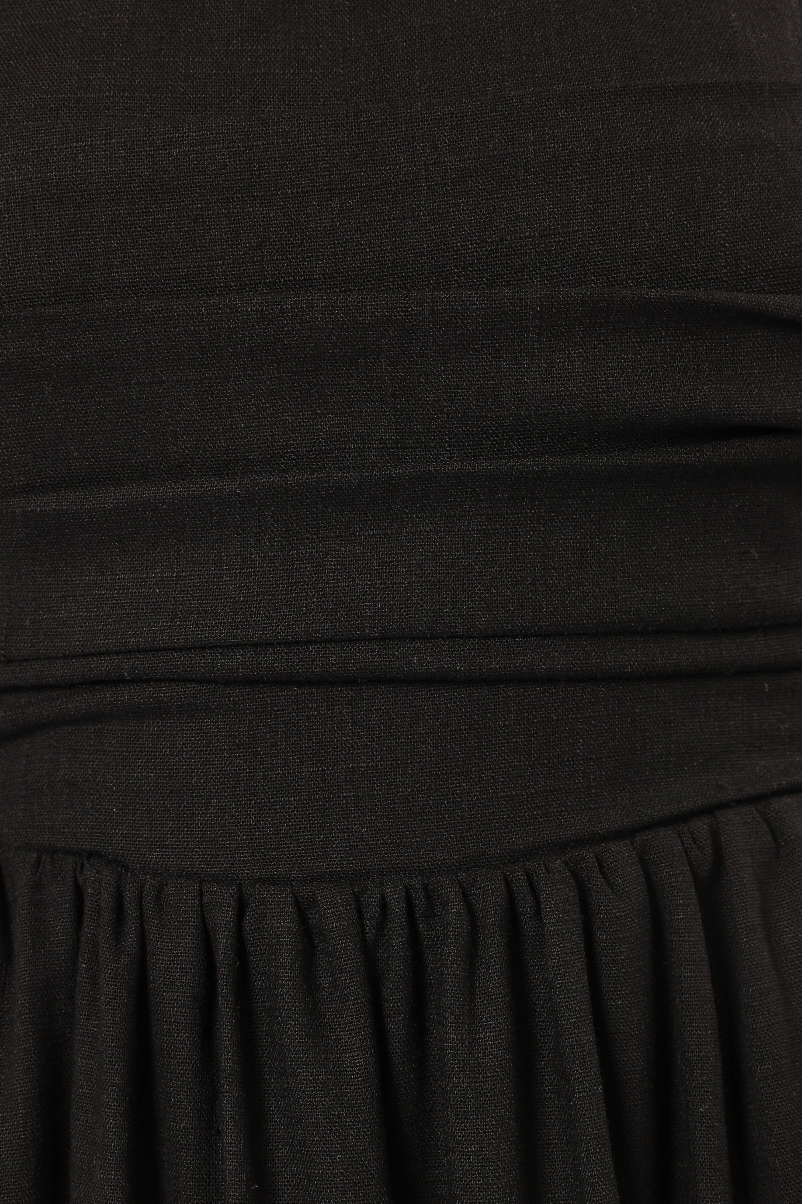 Petal and Pup USA DRESSES Kayt Strapless Dress - Black