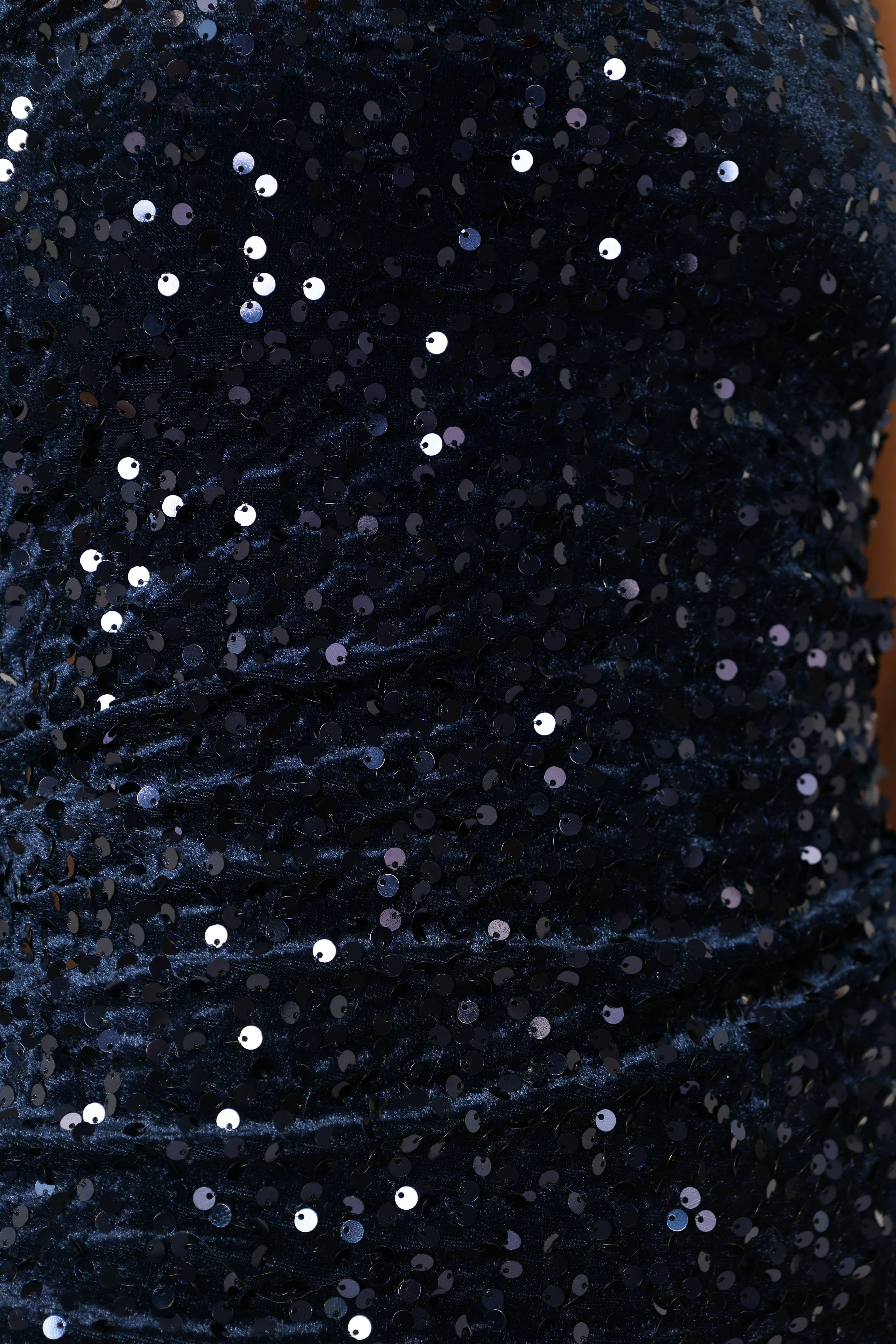 Petal and Pup USA DRESSES Kiki One Shoulder Midi Dress - Midnight