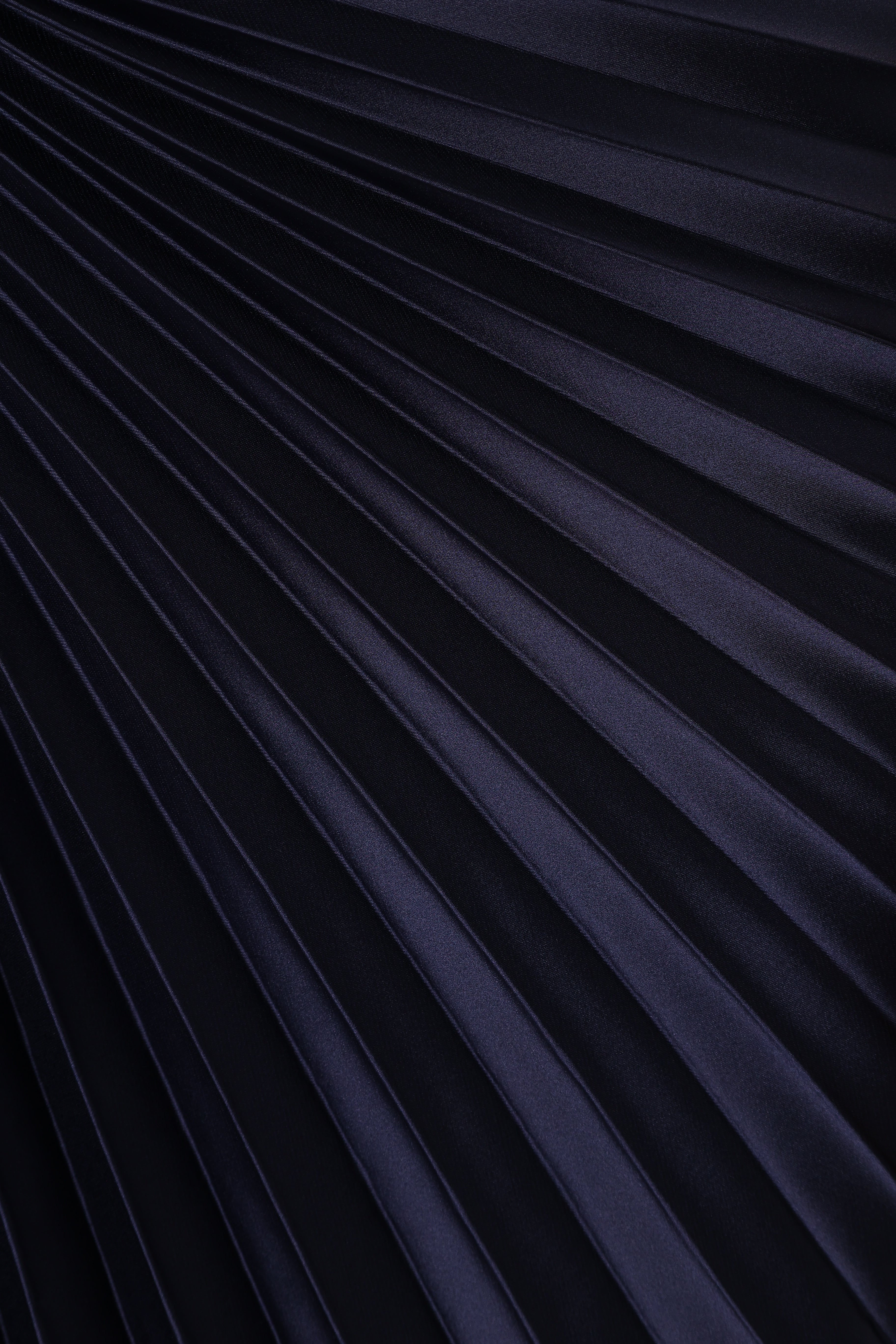 Petal and Pup USA DRESSES Kleo One Shoulder Maxi Dress - Navy